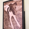 Fotografi e personalizuar me pirografi në dru – 30 × 40 cm