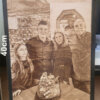 40x30cm Burnt Art on Birch Wood